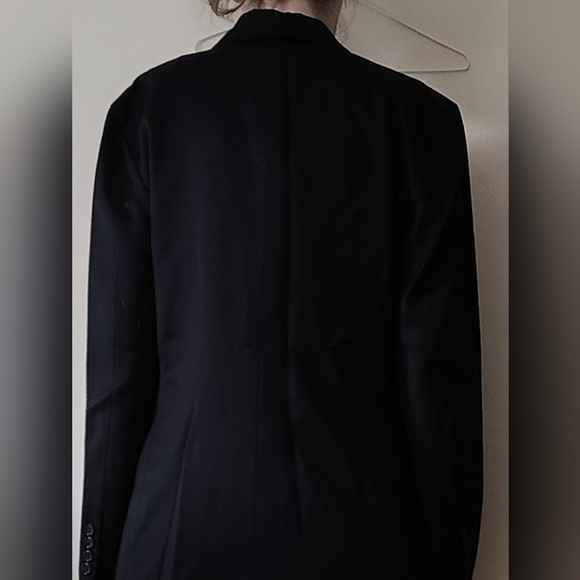 Perry Ellis Black Wool Blazer - Picture 3 of 7